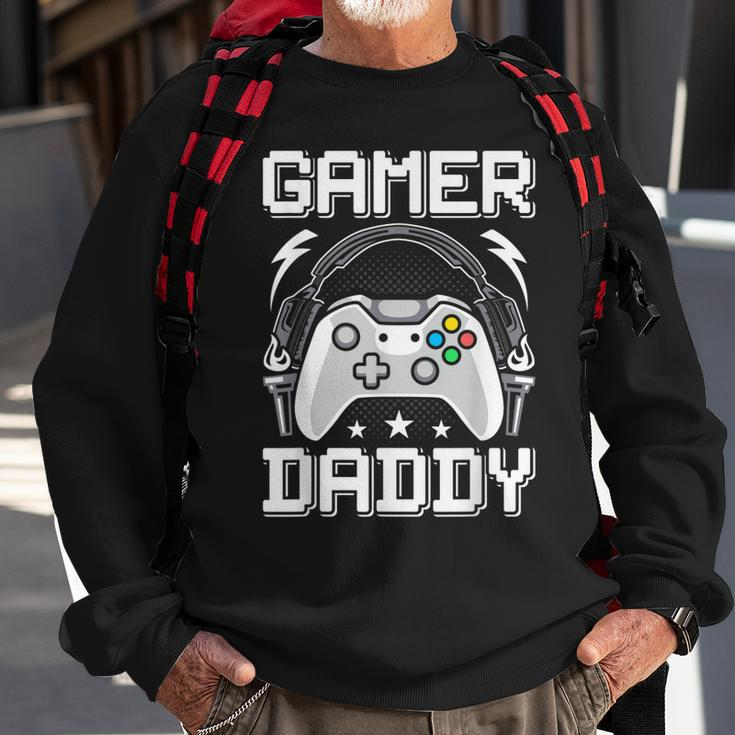 Gamer Daddy Video Gamer Gaming Sweatshirt Gifts for Old Men