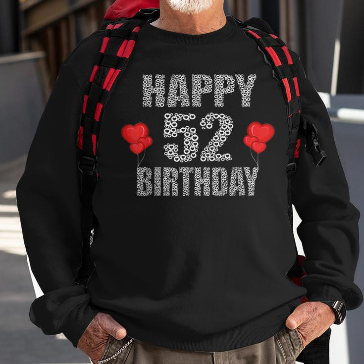 Happy 52Nd Birthday Idea For Mom And Dad 52 Years Old Sweatshirt Gifts for Old Men