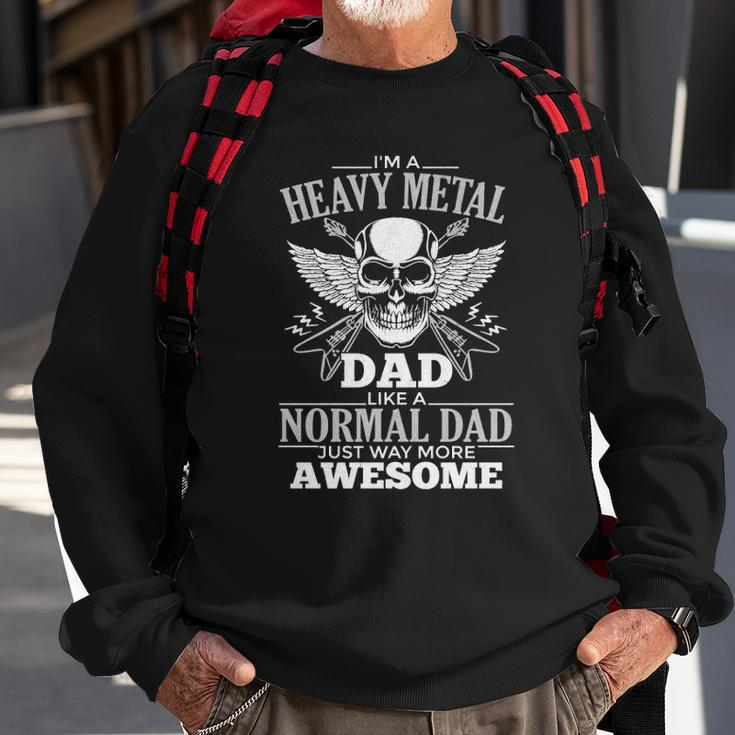 Heavy Metal Dad Punk Rock Music Lover Sweatshirt Gifts for Old Men