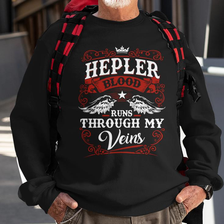 Hepler Name Shirt Hepler Family Name V2 Sweatshirt Gifts for Old Men