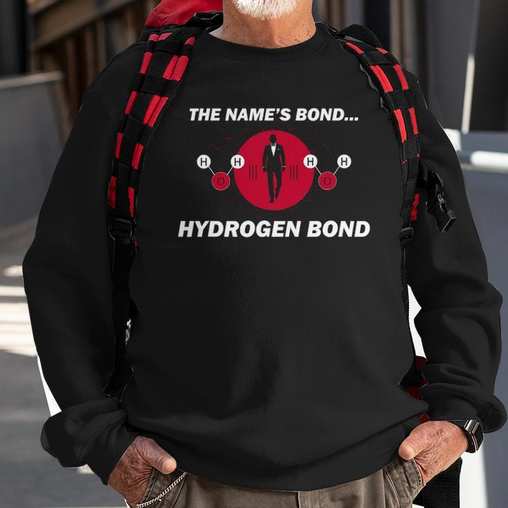 Hydrogen Bond Funny Science Teacher Tee Sweatshirt Gifts for Old Men