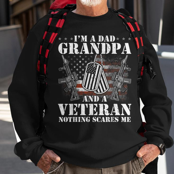 Im A Dad Grandpa Funny Veteran Fathers Day Sweatshirt Gifts for Old Men