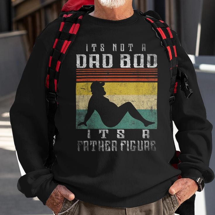 Its Not A Dad Bod Its A Father Figure Fathers Day Vintage Sweatshirt Gifts for Old Men
