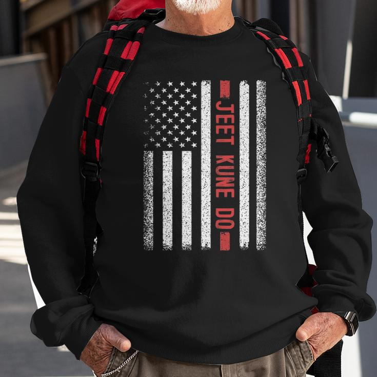 Jeet Kune Do American Flag 4Th Of July Sweatshirt Gifts for Old Men