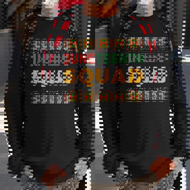 Junenth Squad Men Women & Kids Boys Girls & Toddler Sweatshirt Gifts for Old Men Junenth Squad Men Women & Kids Boys Girls & Toddler Sweatshirt Gifts for Old Men