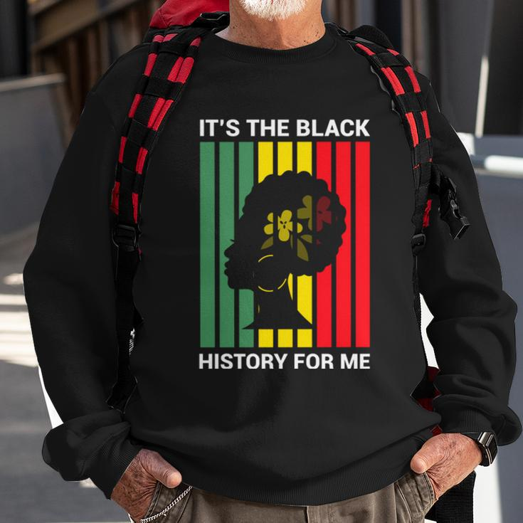 Juneteenth Is My Independence Day Black Women Sweatshirt Gifts for Old Men