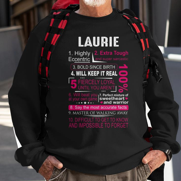 Laurie Name Gift Laurie Name Sweatshirt Gifts for Old Men