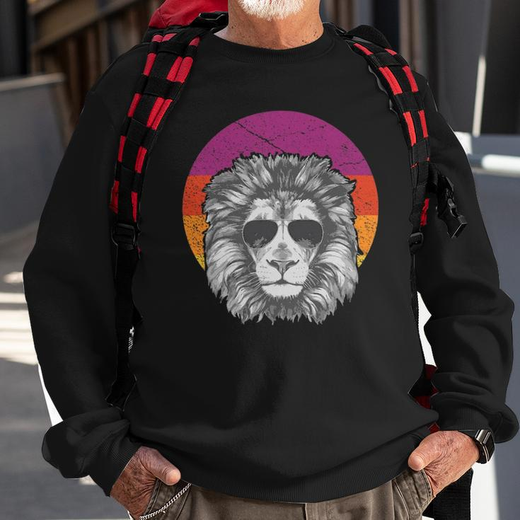 Lion Lover Gifts Lion Graphic Tees For Women Cool Lion Mens Sweatshirt Gifts for Old Men