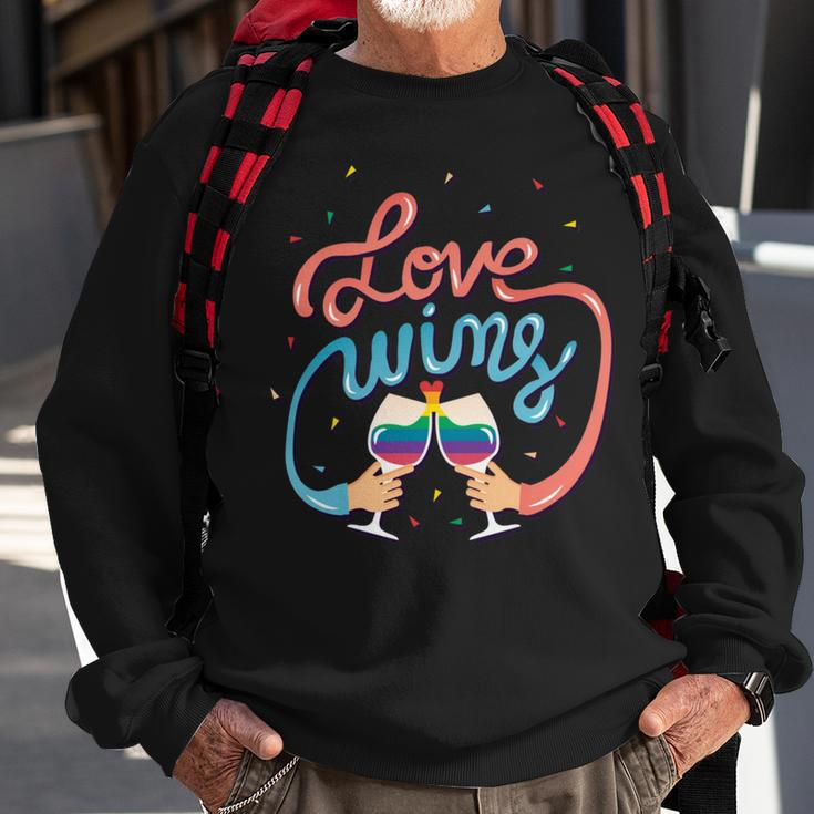 Love Wins 389 Trending Shirt Sweatshirt Gifts for Old Men