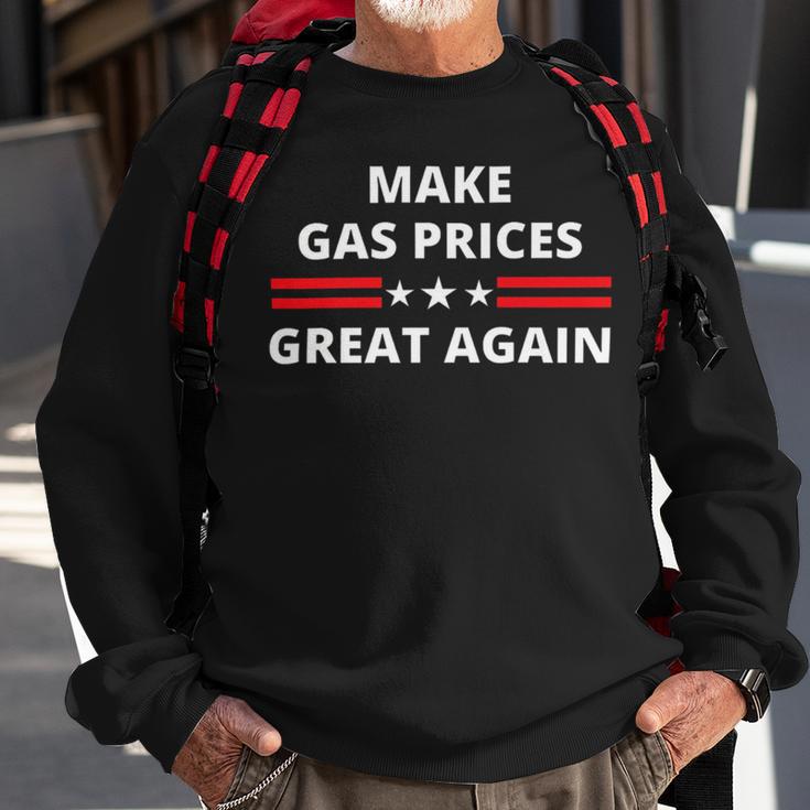 Make Gas Prices Great Again Anti-Biden Trump Republican 2024 414 Trending Shirt Sweatshirt Gifts for Old Men