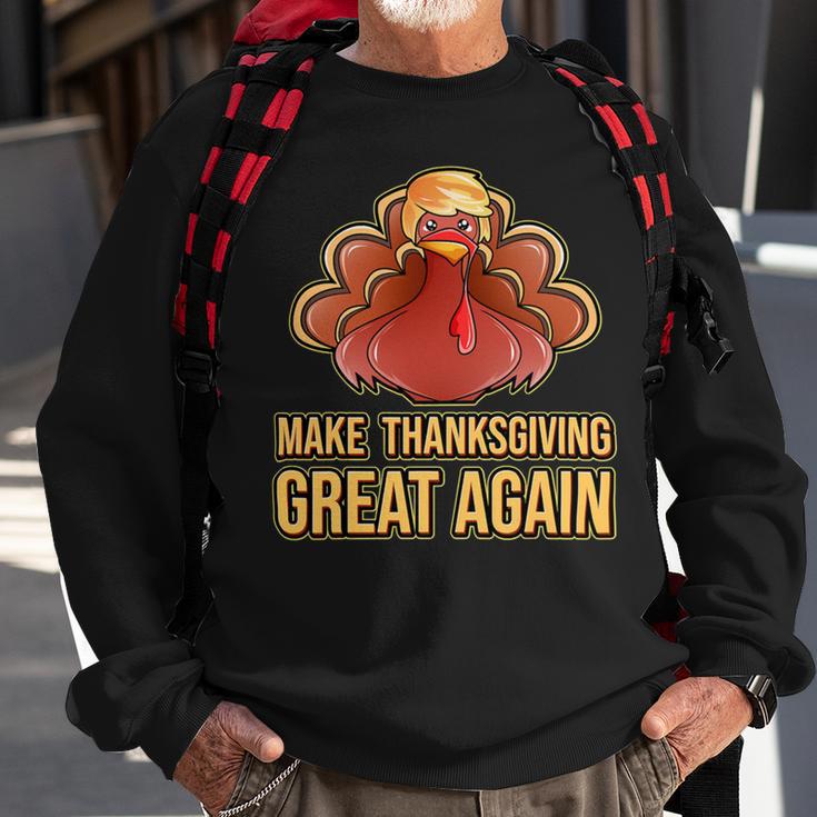 Make Thanksgiving Great Again Trump 907 Shirt Sweatshirt Gifts for Old Men