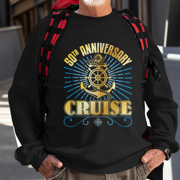 Matching Couples Cruising 50Th Anniversary Cruise Sweatshirt Gifts for Old Men