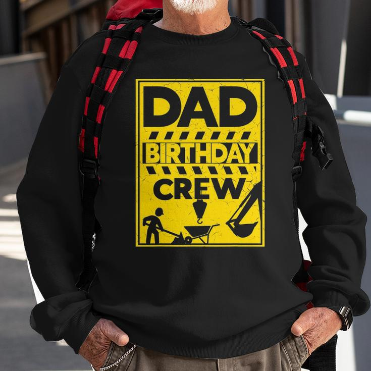 Mens Dad Birthday Crew Construction Birthday Sweatshirt Gifts for Old Men