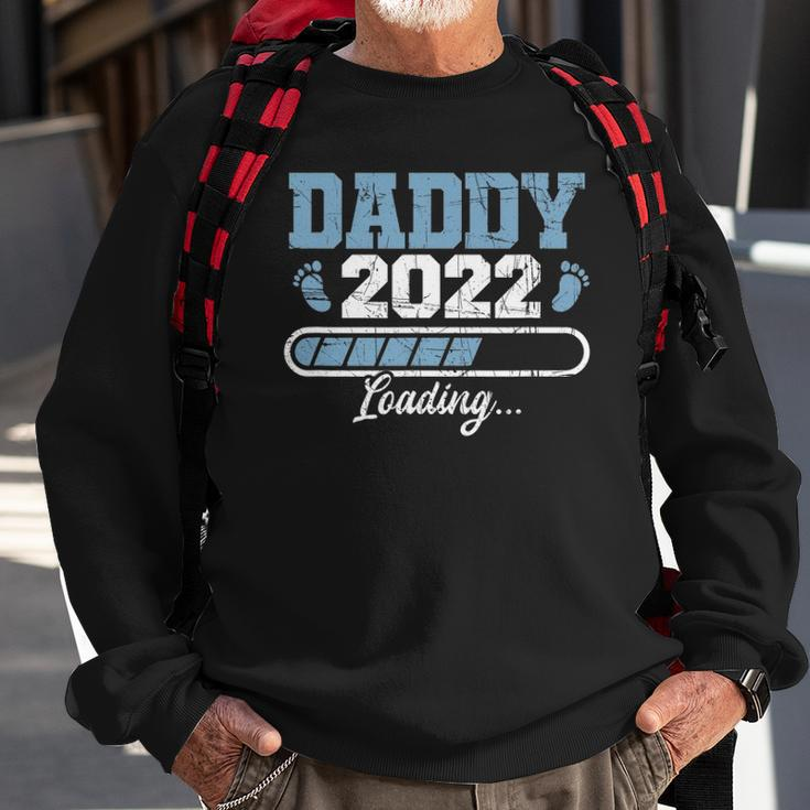 Mens Daddy 2022 Pregnancy Reveal First Time Dad Sweatshirt Gifts for Old Men
