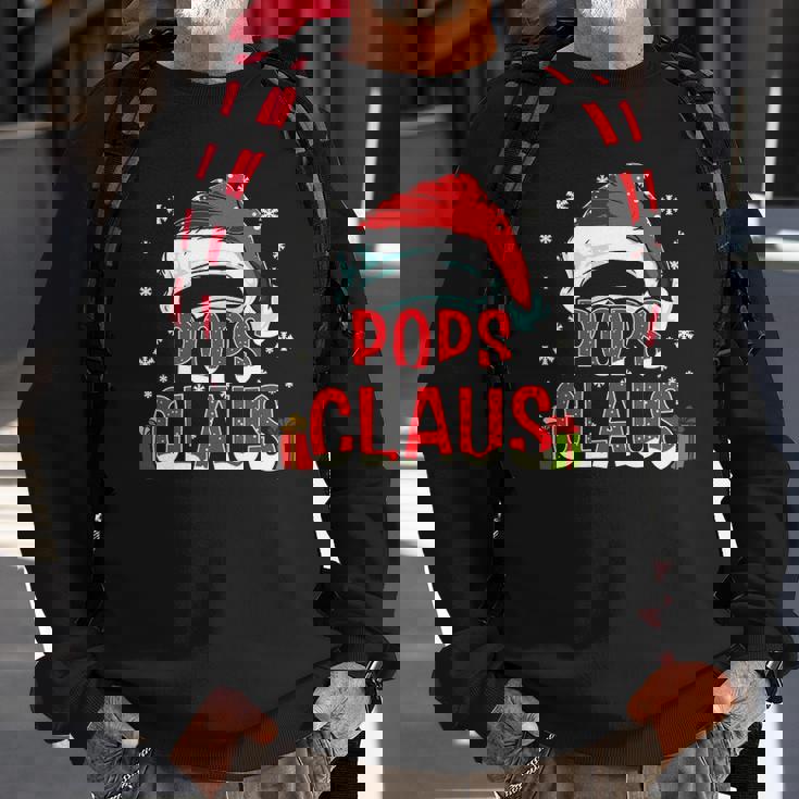 Mens Pops Claus Group Gifts Matching Family Christmas Sweatshirt Gifts for Old Men