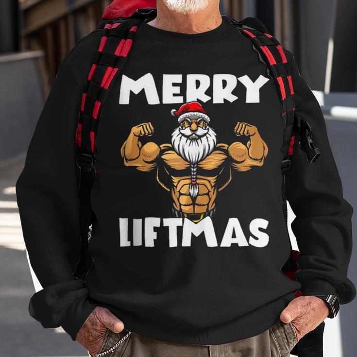 Merry Liftmas 300 Trending Shirt Sweatshirt Gifts for Old Men