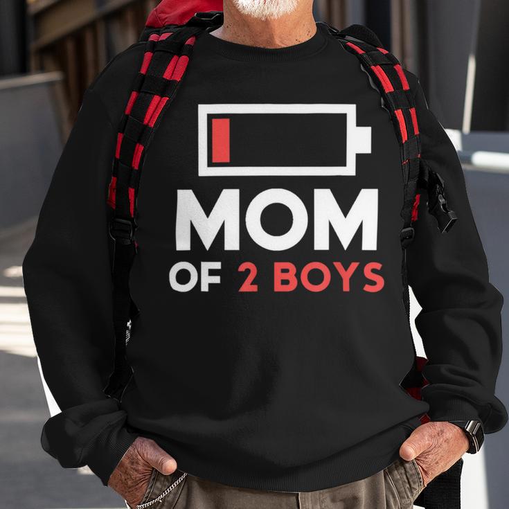 Mom Of 2 Boys Shirt From Son Mothers Day Birthday Women Active 154 Trending Shirt Sweatshirt Gifts for Old Men