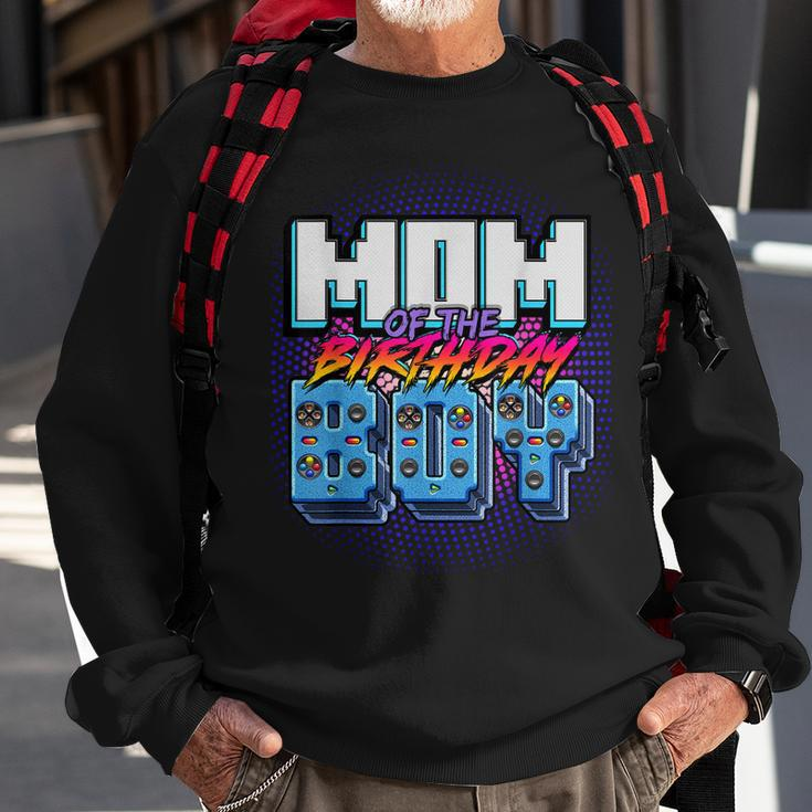 Mom Of The Birthday Boy Matching Family Video Game Party Sweatshirt Gifts for Old Men