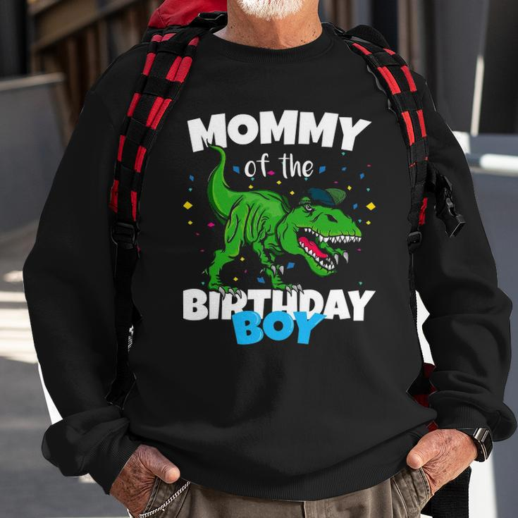 Mommy Of The Birthday Boy Dinosaurrex Anniversary Sweatshirt Gifts for Old Men