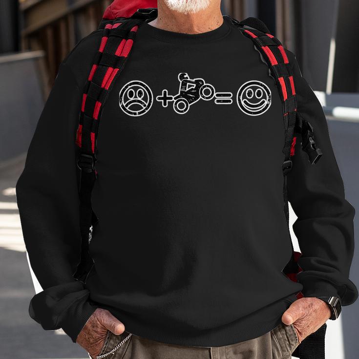 Motorcycle Makes Happy Funny Motorbike 493 Shirt Sweatshirt Gifts for Old Men