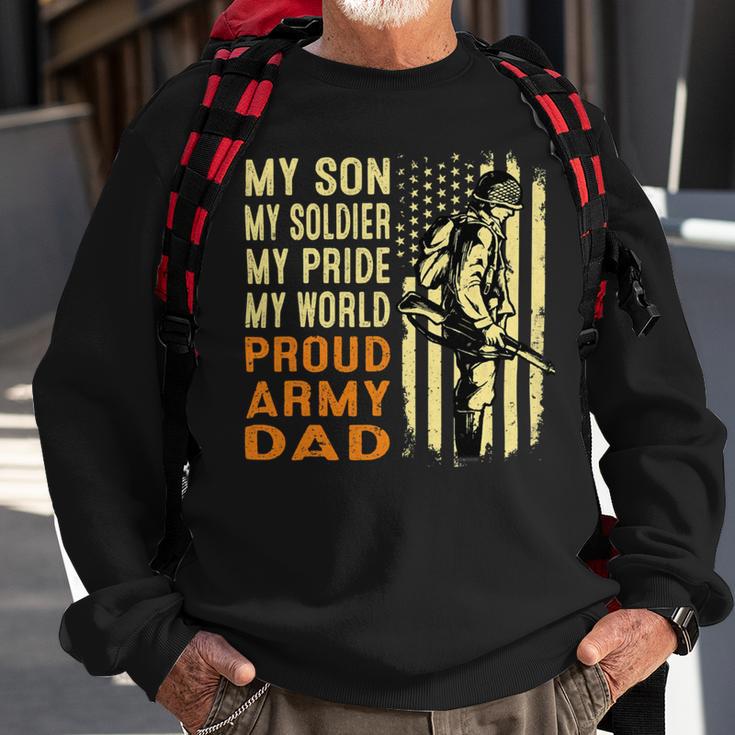 My Son Is Soldier Proud Military Dad 715 Shirt Sweatshirt Gifts for Old Men