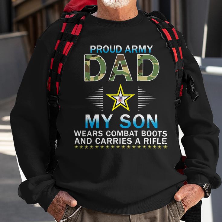 My Son Wears Combat Bootsproud Army 690 Shirt Sweatshirt Gifts for Old Men