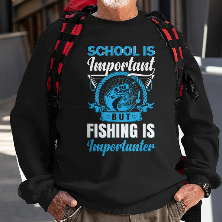 N Fishing Fisherman Kids Boys Men Bass Fishing Sweatshirt Gifts for Old Men