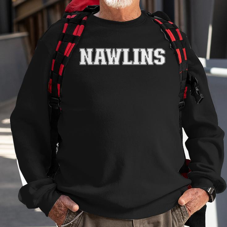 Nawlins New Orleans Louisiana Slang Cajun Southern Sweatshirt Gifts for Old Men