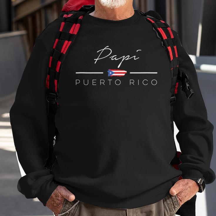 Papi Puerto Rico For Men Women Kids Sweatshirt Gifts for Old Men