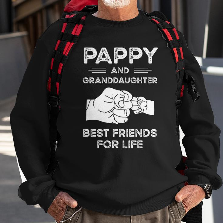 Pappy And Granddaughter Best Friends For Life Matching Sweatshirt Gifts for Old Men