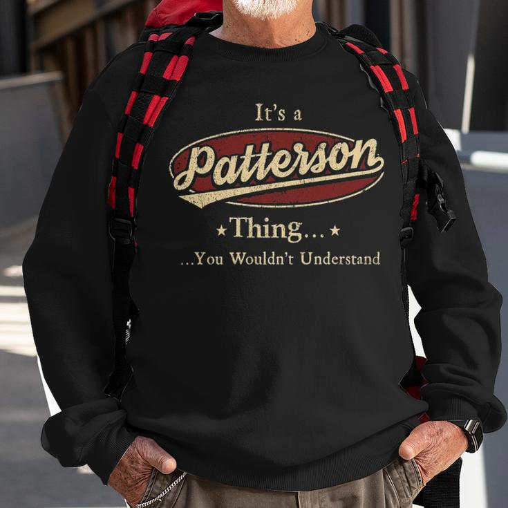 Patterson Shirt Personalized Name GiftsShirt Name Print T Shirts Shirts With Name Patterson Sweatshirt Gifts for Old Men