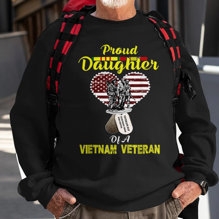 Proud Daughter Of A Vietnam Veteran Veterans Day Sweatshirt Gifts for Old Men