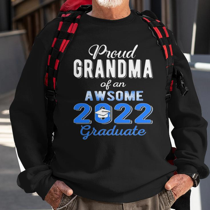 Proud Grandma Of 2022 Graduation Class 2022 Graduate Family Sweatshirt Gifts for Old Men