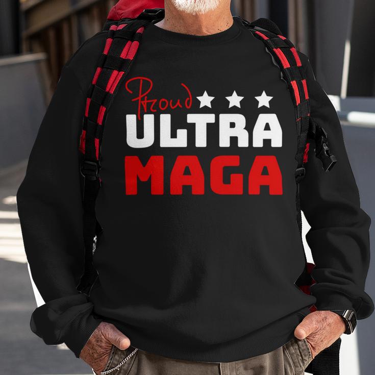 Proud Ultra Maga V6 Sweatshirt Gifts for Old Men