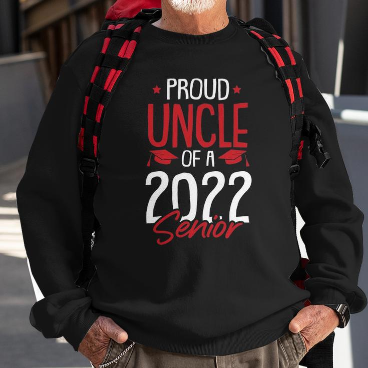 Proud Uncle Of A 2022 Senior Graduation College High-School Sweatshirt Gifts for Old Men