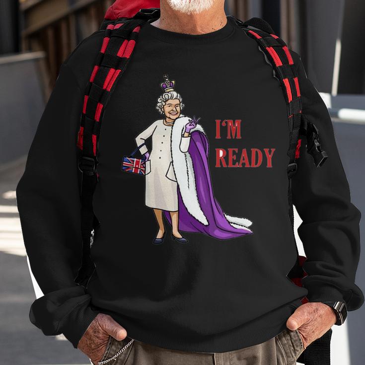 Queens Platinum Jubilee V3 Sweatshirt Gifts for Old Men