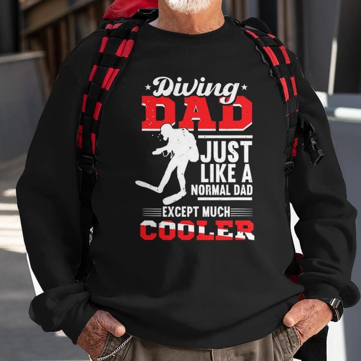 Scuba Diving Dad Fathers Day Gift Diver Scuba Diving Sweatshirt Gifts for Old Men