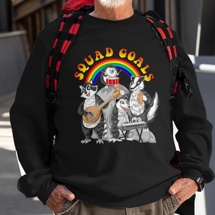 Squad Goals V2 Sweatshirt Gifts for Old Men