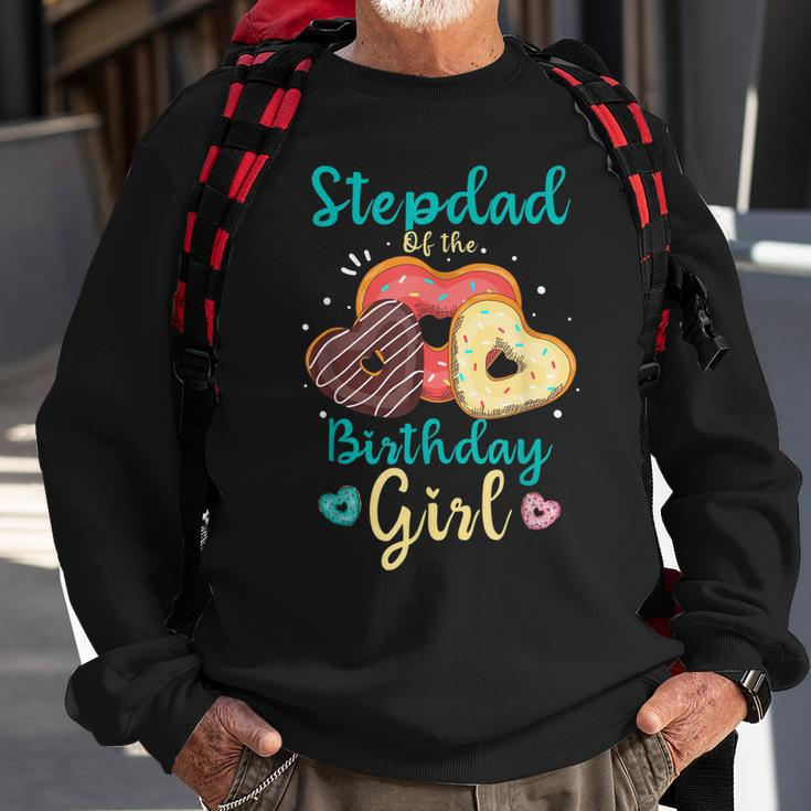 Stepdad Of The Birthday Girl Matching Family Birthday Sweatshirt Gifts for Old Men