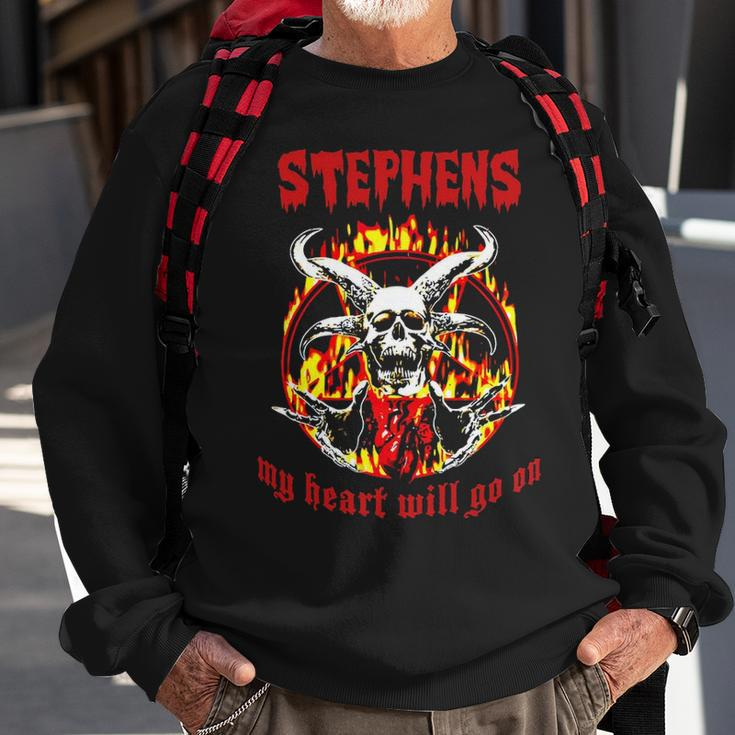 Stephens Name Gift Stephens Name Halloween Gift Sweatshirt Gifts for Old Men