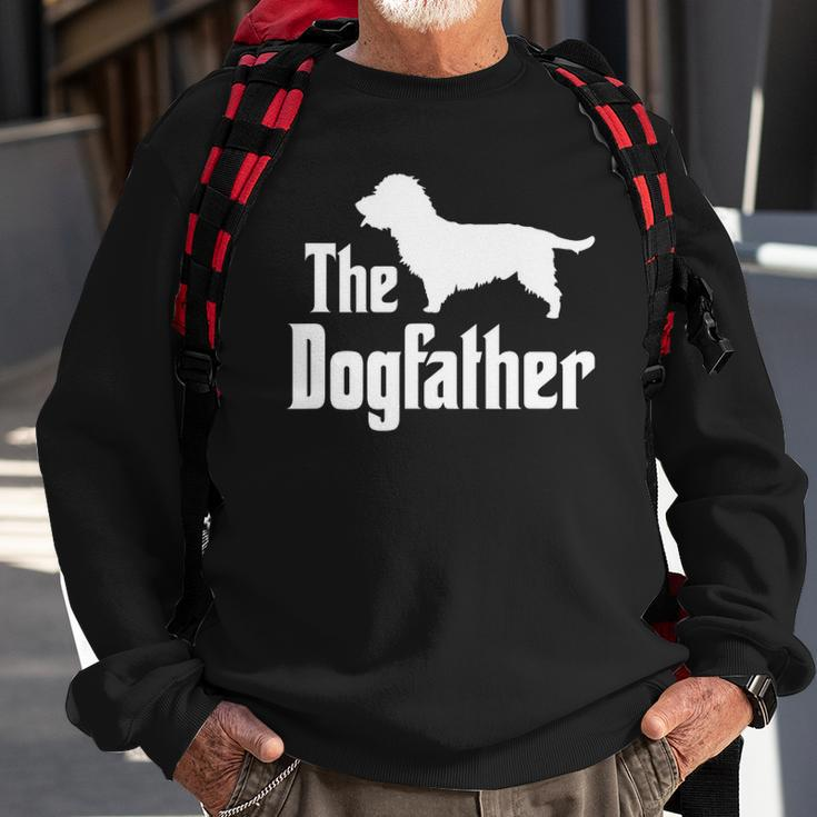 The Dogfather - Funny Dog Gift Funny Glen Of Imaal Terrier Sweatshirt Gifts for Old Men
