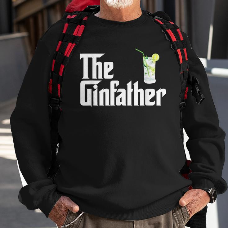 The Gin Father Funny Gin And Tonic Gifts Classic Sweatshirt Gifts for Old Men