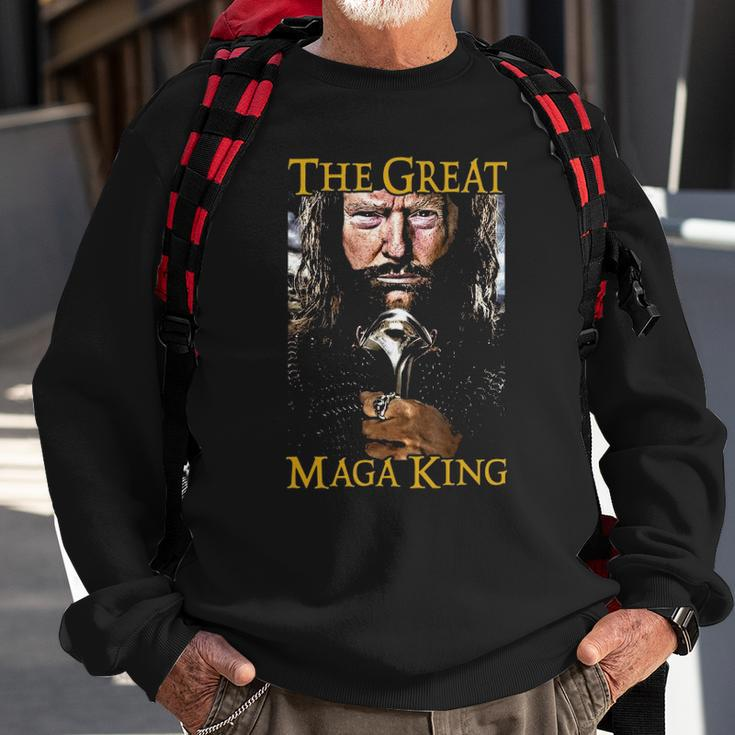 The Great Maga King S The Return Of The Ultra Maga King Sweatshirt Gifts for Old Men