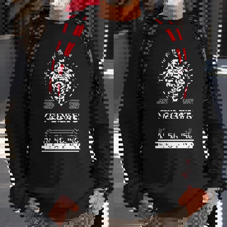 The Legend Is Alive Custom Name An Endless Legend Sweatshirt Gifts for Old Men