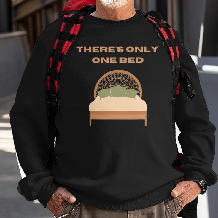 Theres Only One Bed Fanfiction Writer Trope Gift Sweatshirt Gifts for Old Men