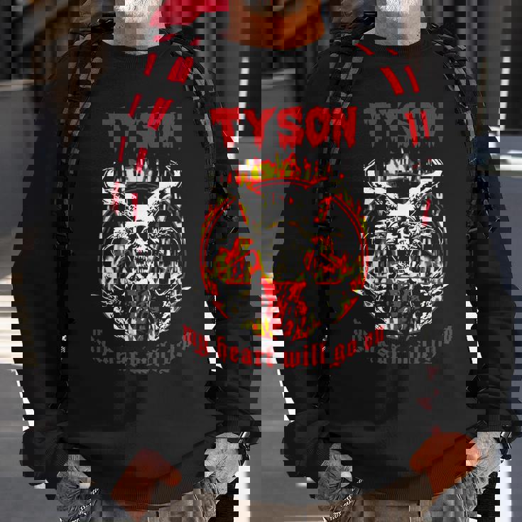 Tyson Name Gift Tyson Name Halloween Gift Sweatshirt Gifts for Old Men