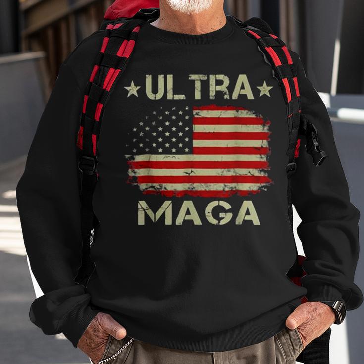 Ultra Maga And Proud Of It A Ultra Maga And Proud Of It V10 Sweatshirt Gifts for Old Men