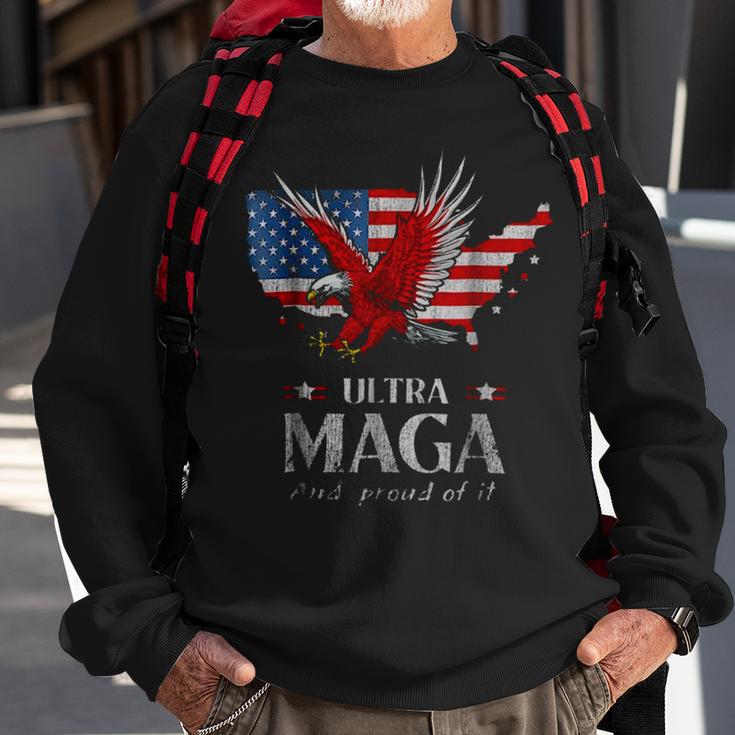 Ultra Maga And Proud Of It A Ultra Maga And Proud Of It V11 Sweatshirt Gifts for Old Men