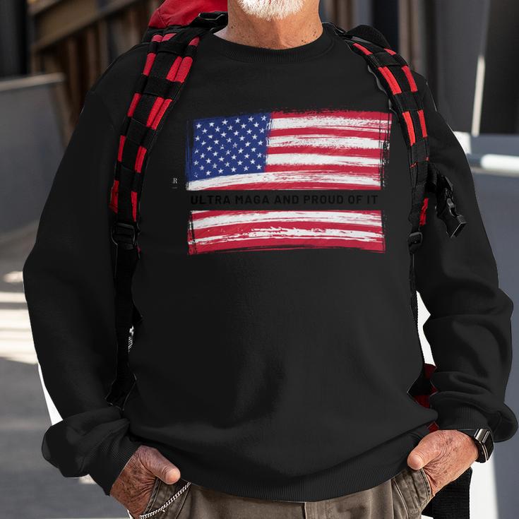 Ultra Maga And Proud Of It A Ultra Maga And Proud Of It V13 Sweatshirt Gifts for Old Men