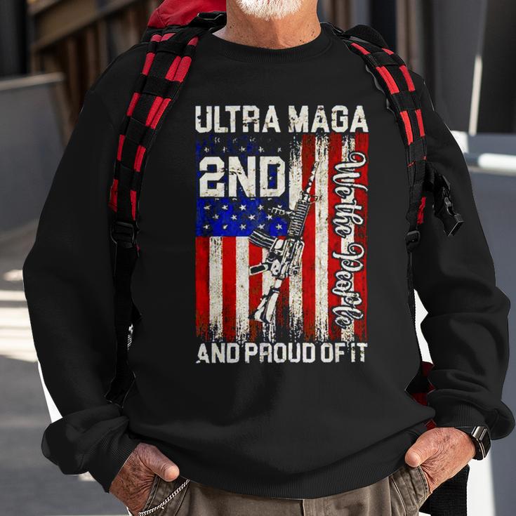 Ultra Maga And Proud Of It A Ultra Maga And Proud Of It V14 Sweatshirt Gifts for Old Men